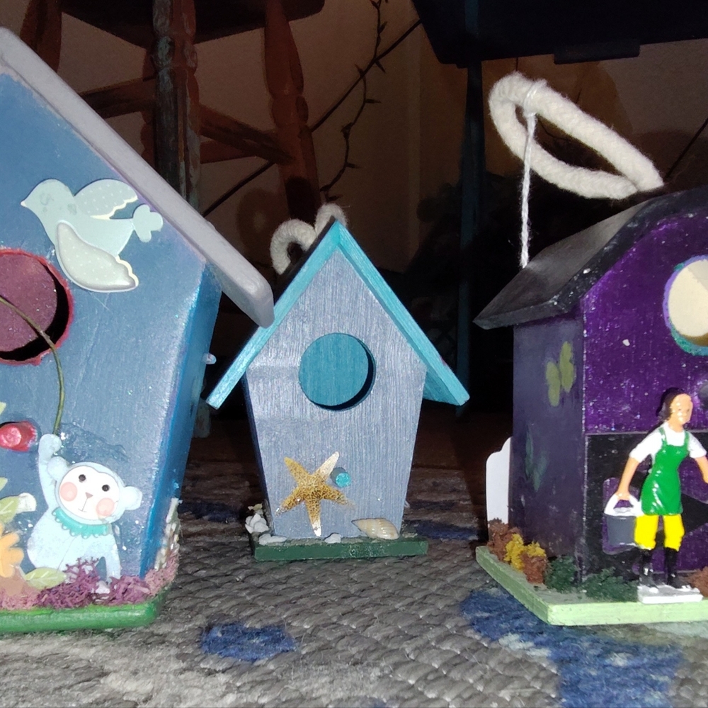 Handcrafted Birdhouses